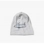 Light Gray Skullies Beanies Letters Printed Knitted Cap Double Layer Cotton Women Men Bonnet Hats