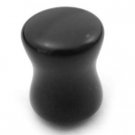 Stone Plug-Black Agate