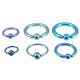 Steel body jewelry