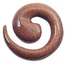 Stone Spiral-Red Golden Stone