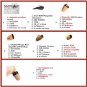 Super MINI AMK 818 Also CVK918 Covert Earpiece Non-magnetic 5PCS/Lot