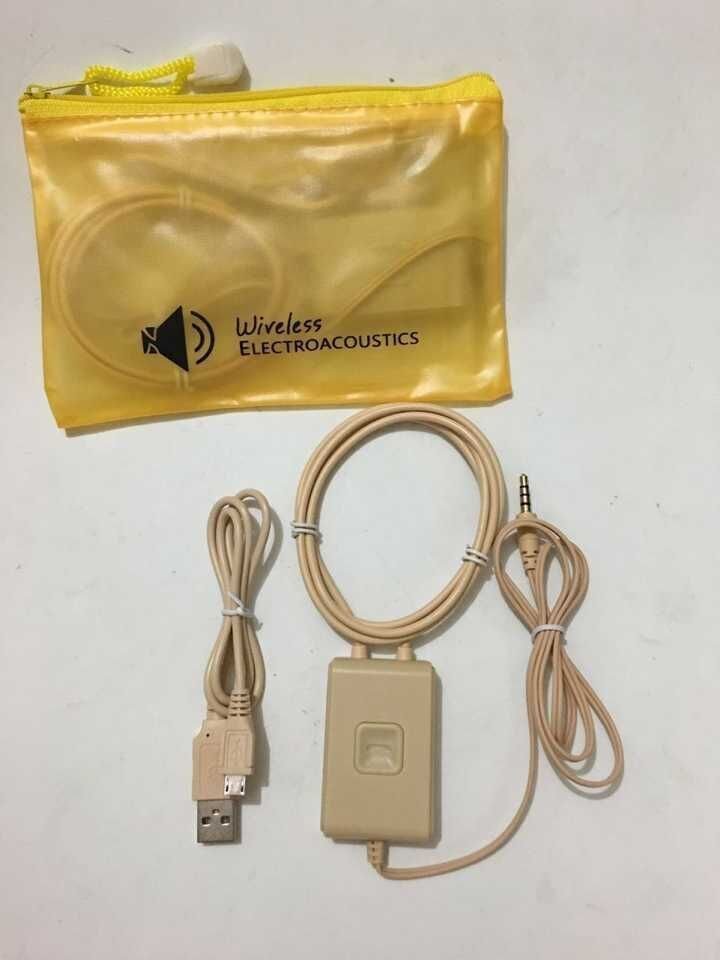 TP26 Powerful 3Watt Amplified inductive neckloop with Wireless Magnetic Earpiece