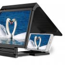 Mobile Phone Screen Magnifier Video Display Folding Enlarged Holder Black