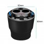 2 Port Dual USB Cigarette Lighter Adapter Socket Splitter Car Charger 12-24V Cup