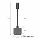 Headphone jack Adapter for iPhone Cable 2 in 1 Lightning Charging Music 3pcs/Lot