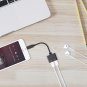 Headphone jack Adapter for iPhone Cable 2 in 1 Lightning Charging Music 3pcs/Lot