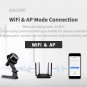 ESCAM Q6 Wireless Mini Cam Button Support Two Way Voice Night Vision IP Camera