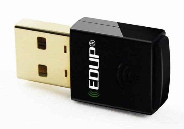 EDUP Mini 2.4G 300Mbps 300M USB Wireless WiFi Adapter 802.11b/g/n Computer LAN