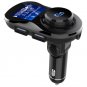Car Bluetooth 4.2+EDR MP3 Player FM Transmitter 1.4 inch LCD Screen Car Charger