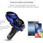 Car Bluetooth 4.2+EDR MP3 Player FM Transmitter 1.4 inch LCD Screen Car Charger
