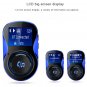 Car Bluetooth 4.2+EDR MP3 Player FM Transmitter 1.4 inch LCD Screen Car Charger