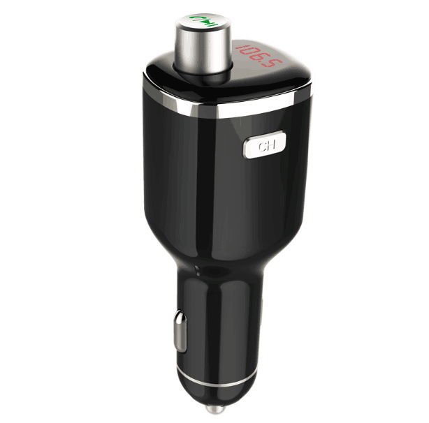 BC23 Bluetooth 4.2 Car Charger FM Transmitter LED Display Cigarette Lighter MP3