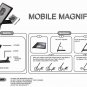 Portable Magnifier Screen 3time enlarge Screen Magnifier for Smartphone Stand