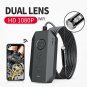 HD 1080P Dual Lens Endoscope Wireless 8 LED Lights Inspection Camera Zoomable