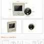 C07 Doorbell Camera Digital Door Viewer 3.5-Inch LCD Display Peephole Wide Angle