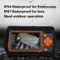 1080P 5.5mm Dual Lens Endoscope Camera 4.3 "IPS LCD 2.0MP HD Inspection Camera