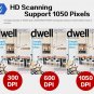 Iscan02 WIFI Portable Scanner A4 Size JPEG/PDF High Speed Document 1050DPI USB