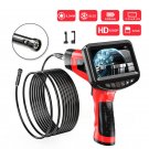 Handheld Endoscope 1080P 8.5mm dula lens 4.3 inch Inspection Camera with 6 LED