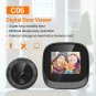 C06 Doorbell Camera Home Security 2.4 Inch TFT LCD Display Cat-Eye Surveillance
