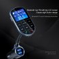 FM Transmitter Modulator Wireless Bluetooth Handsfree Big LCD Screen Dual USB
