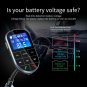 FM Transmitter Modulator Wireless Bluetooth Handsfree Big LCD Screen Dual USB
