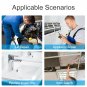 5.5mm Lens WIFI Endoscope Camera with Battery Screen Display HD1080P Waterproof