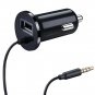 FM Bluetooth Car Handsfree Speaker BT 2.1 5V 2.1A USB Car Charger MP3 Player