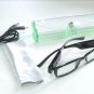 Wireless Bluetooth Glasses Covert 218 Spy Earpiece Tiny Invisible Earbud MIC