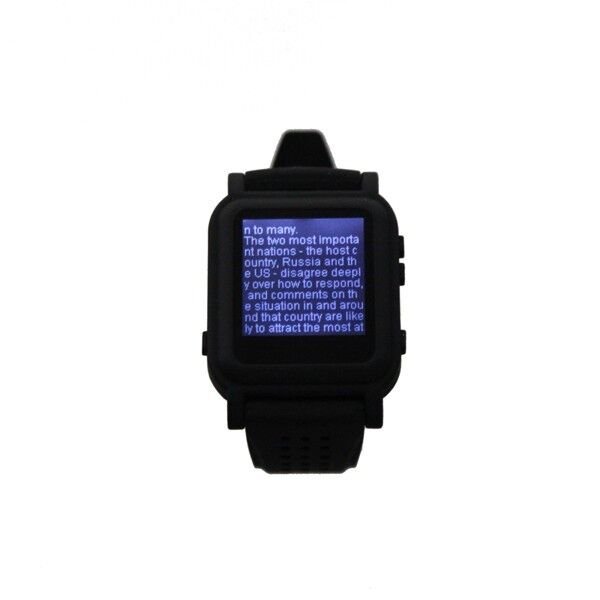 Exam Test Watch eBook MP3 Player TP27 Exam Cheating Hidden word by Move Hand TXT