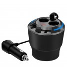 Car Cigarette Charger 12V/24V Dual USB Port Split Lighter Digital LED Voltmeter