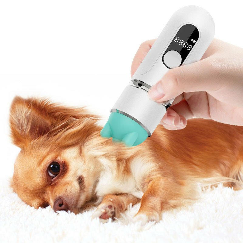 Cat Head Face Massage Electric Pet Massager for Dog Bath Waterproof Mighty Bliss