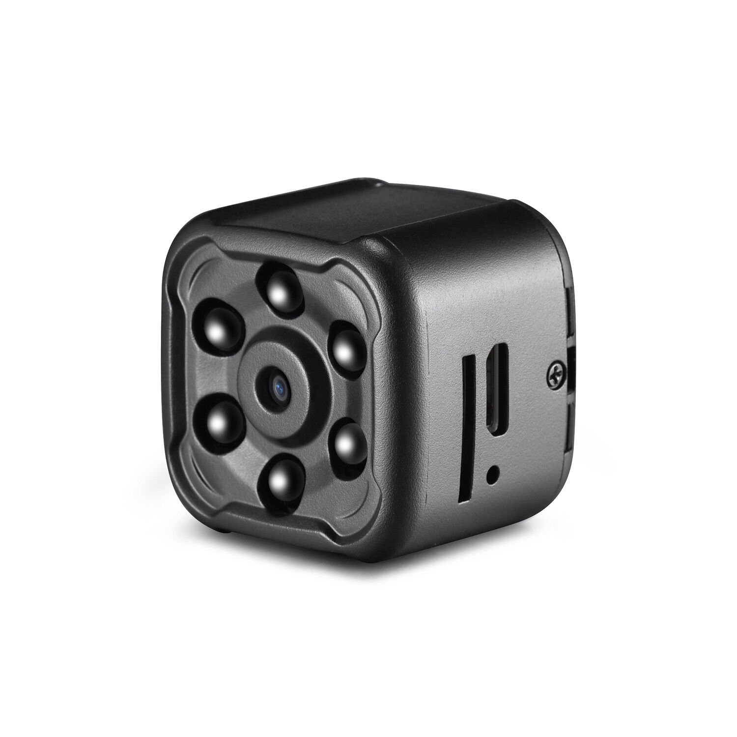 Mini Camera DVR HD1080P Security Wear in Neck Cycle Recording IR Cam Take Video