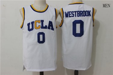 russell westbrook white ucla jersey