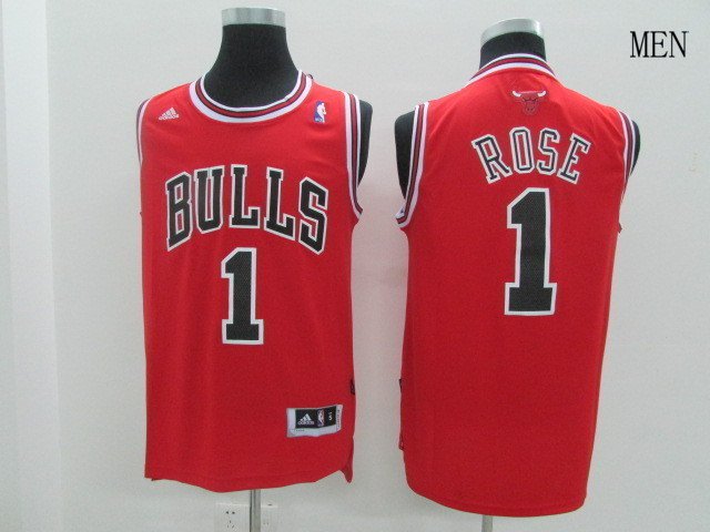 derrick rose red jersey