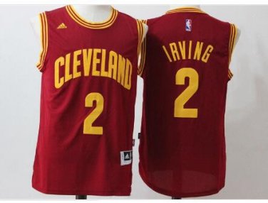 kyrie irving jersey red