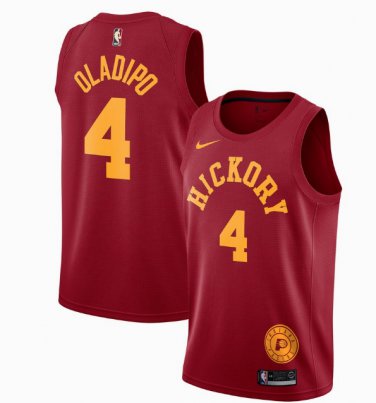 Men's Indiana Pacers Hickory #4 Victor 