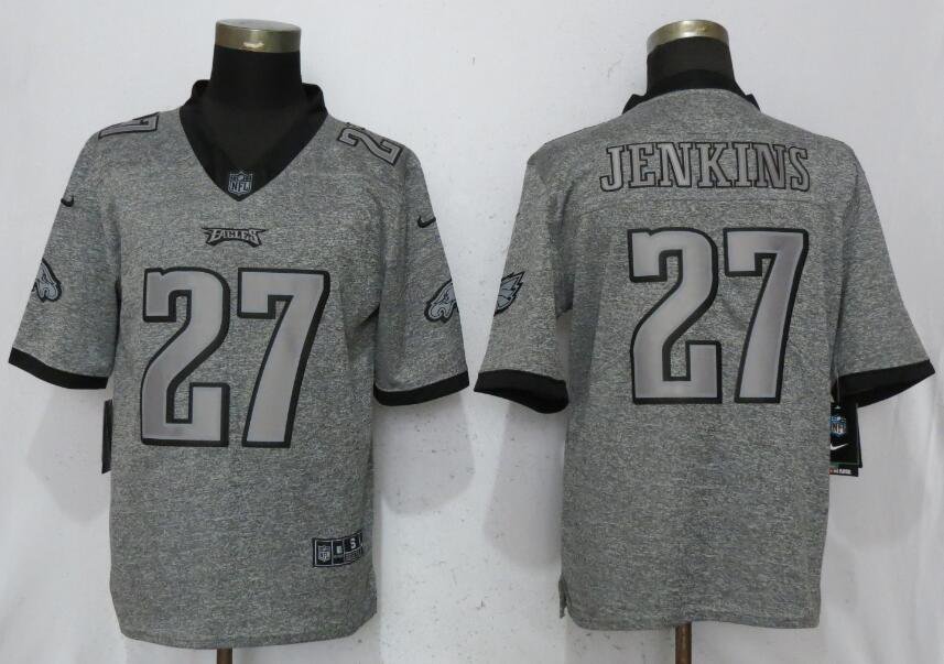 Men's Philadelphia Eagles #86 Zach Ertz Game Football Jersey Gray