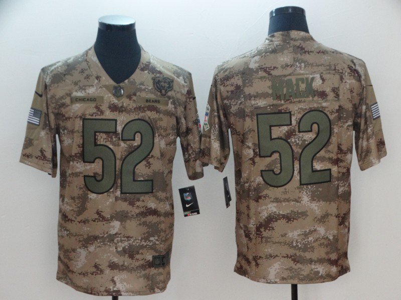 chicago bears camo jersey