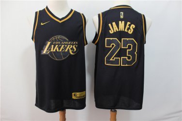 Men's Lakers #23 LeBron James 