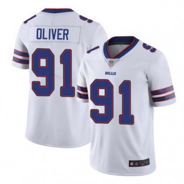 Ed Oliver Limited Football Jersey White
