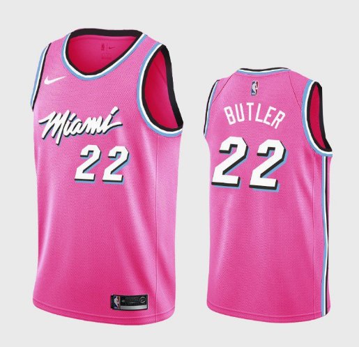 Men's Miami Heat #22 Jimmy Butler 