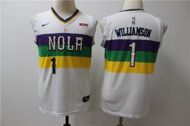 white zion williamson jersey