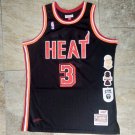 Men's Heat #3 Dwyane Wade Retro Retire Basketball Jersey Commemorate