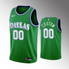 Any Size Dallas Mavericks Nike Custom Classic Jersey Green