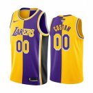 Any Size Lakers Custom Finals Bound Gold Purple Jersey Split