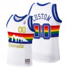 Any Size Denver Nuggets Nike Custom Hardwood Classics Jersey White