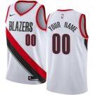 Any Size Portland Trail Blazers Nike Custom Basketball Jersey White