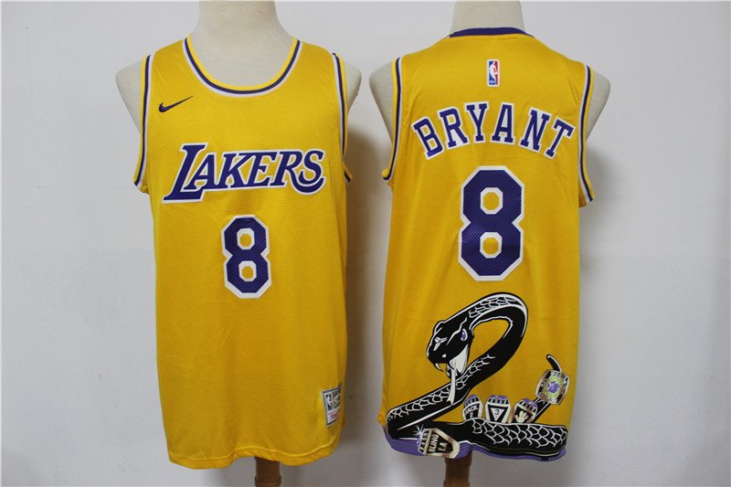 Kobe Bryant Stitched Jersey Men's Pro Basketball Jersey Black Mamba Edition  