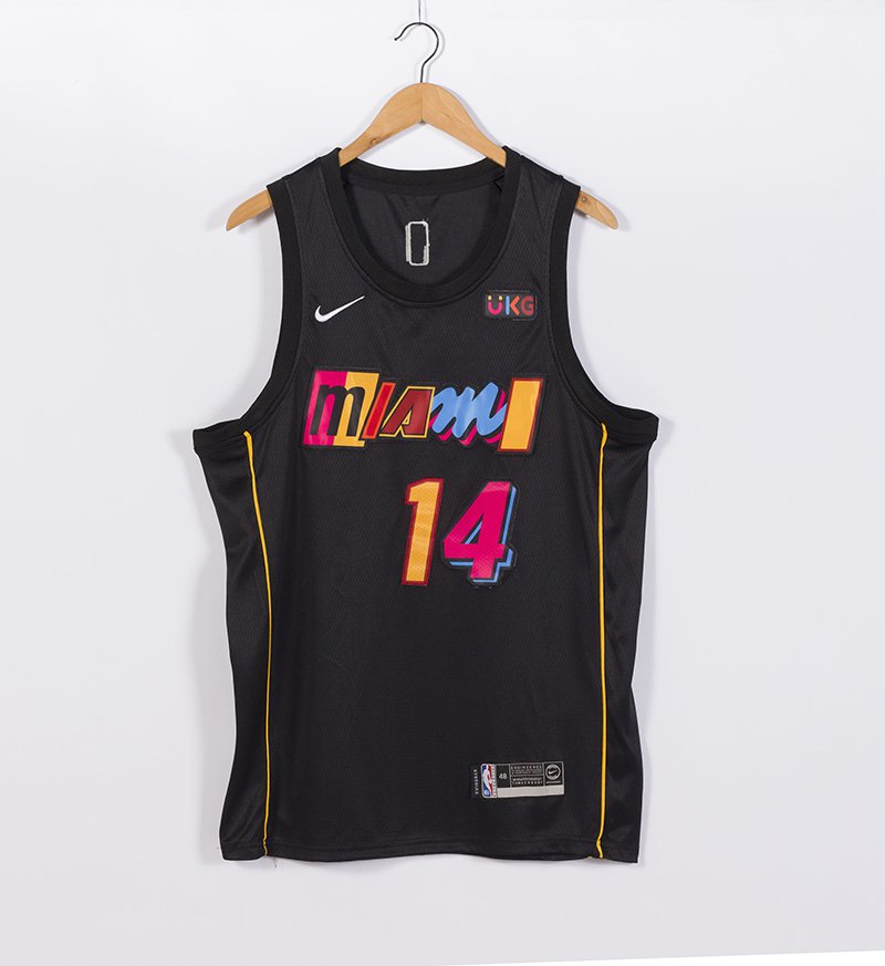 City Edition Tyler Herro #14 Miami Heat Basketball Jersey Stitched