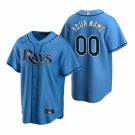 Any Size Tampa Bay Rays Custom Baseball Jersey Light Blue